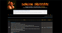 Desktop Screenshot of forums.dungeoninquisitor.com